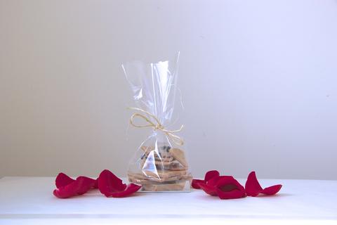 White Chocolate Bark with Cherries and Beet Salt