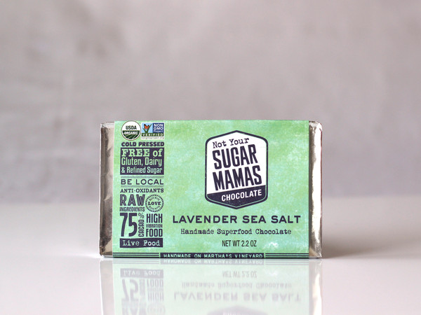 Lavender Sea Salt Chocolate Bar