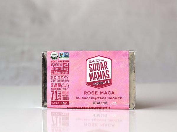Rose Maca Chocolate Bar