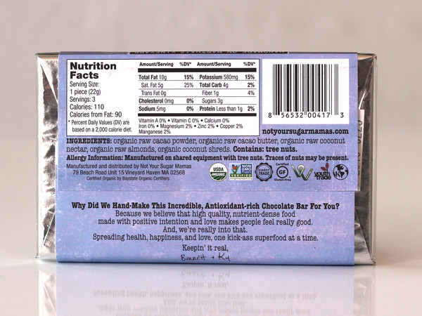 Coconut Crunch Chocolate Bar