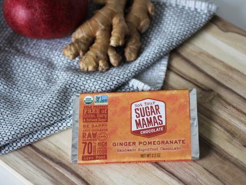 Ginger Pomegranate Bar