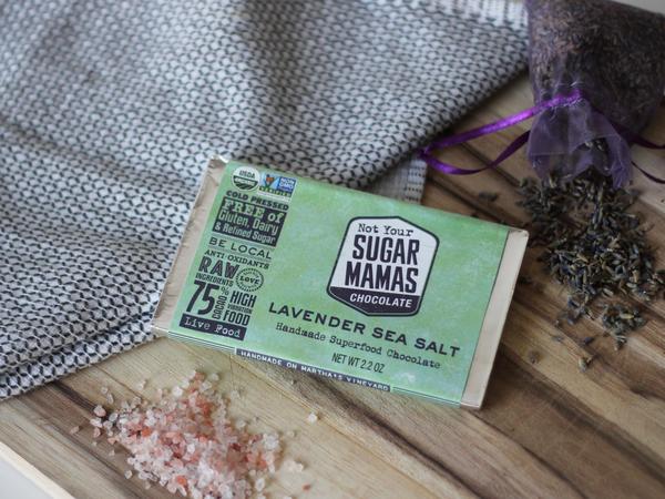 Lavender Sea Salt Chocolate Bar