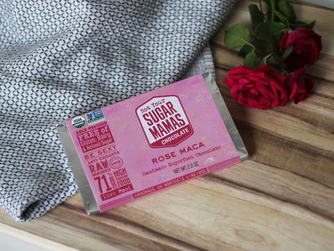 Rose Maca Chocolate Bar